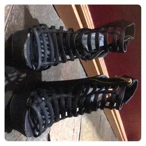 Steven By Steve Madden Gladiator wedge Sandals